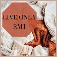 RM1 LIVE LOCK ONLY KNITWEAR GRED A/B