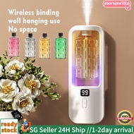 Automatic Aroma Diffuser Rechargeable humidifiers Air Freshener Fragrance Machine toilet fragrance s