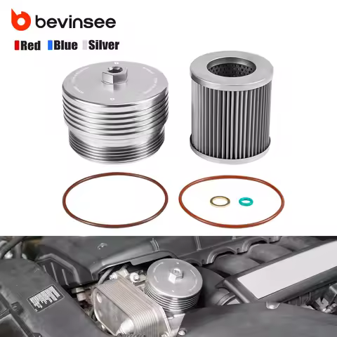 Oil Filter Housing Cap&Oil Filter Set for BMW N52 N54 N55 N20 F30 F31 F34 F32 F36 F20 F21 F22 F10 F1