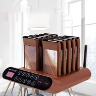 Wireless Calling System Restaurant Mesin Antrian 10 Pager