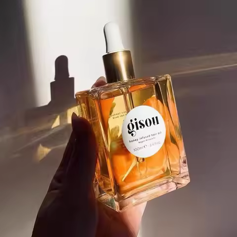 Fashion Gisou Honey Infused Hair Care Oil Improve Dry Restless Hair Care Soft Long Lasting Fragrance