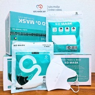 5D O2 Mask Antibacterial White - Soft, Breathable, Beautiful Face Covering - Box of 100 Song Ngoc