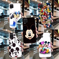 Phone Case For Samsung Galaxy A12 A 12 SM-A125F a125 Soft TPU Relief Silicone Case Print Mickey Mouse Cover Coque