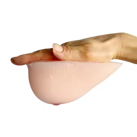 1Pair Silicone Realistic Prosthetic Fake Breasts Form, Artificial Silicone Breast Form Fake Boobs Ma