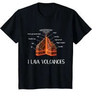 Earth Magma Tshirt Lava Volcano Geology Kids T-Shirt science Gift Kids T-Shirt