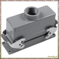 [S D K G] Rectangular H24B-He-024-1 Heavy Duty Connectors Power 24 Pin Cores Line 16A 500V Screw Fee