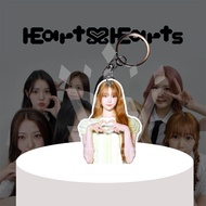 GANTUNGAN HP Keychain Keychain/ Hearts2Hearts H2H - Yeon Ye-on - Acrylic Keychain - Keychain