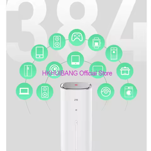 2025 ZTE 5G AI CPE G5 Ultra MC8531 WiFi 7 BE19000 Router Dual 2.5G Ports X75 5G 4G LTE CAT22 Wireles