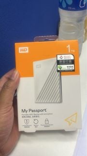 WD My Passport 1TB Portable HDD