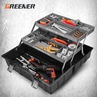 GREENER กล่องเครื่องมือช่าง กล่องเครื่องมือ กล่องใส่เครื่องมือ แข็งแรง ทนทาน tool box