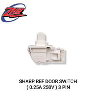 SHARP REFRIGERATOR DOOR SWITCH 3 PIN QSW-PA092CBZA / FRIDGE DOOR SWITCH / SUIS PINTU PETI SEJUK (ORIGINAL/GRADE A)