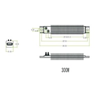 Space-Saving Cabinet Heater U Finned Heater Distribution Cabinet Dehumidification Drying Finned Heat