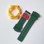 Rasta Strap And Bezel Replacement G-SHOCK GA100 GA110 GA120 GD100 GD110 GD120 SET