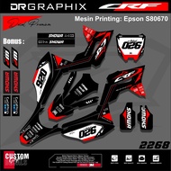 Honda Trail Sticker Decal Body Motorcycle Accessories CRF 150L - Custom Design Crf Variations
