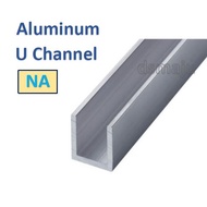 Aluminum Equal U Channel Aluminium U Channel Aluminium U Frame U Shape Silver U Rail