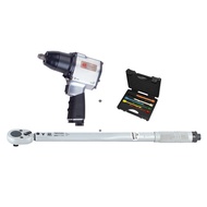 ** Wayne Tools * AOK 1/2 "Quarter Pneumatic Wrench+7-Piece Set Torque Adapter+1/2" DR 210Nm Torque W