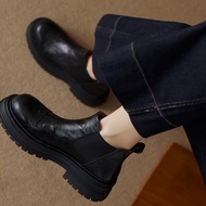 Fashion Chelsea Short Boots Women Thick-Soled Martin Boots