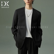 Jacket men's collarless blazer blazer men blazer for men blazer for men Korean style men's balzer ve