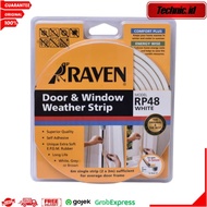 Raven Penutup Celah Pintu & Jendela Rubber Epdm Rp48 Door Window Seal Epdm Raven RP48 Brown