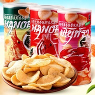 Thailand Imported manora manora Shrimp Chips Can manora Potato Chips Thai Crab Chips Casual Snacks S