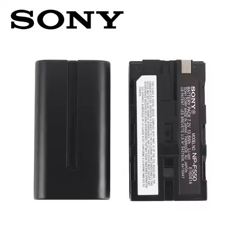 Original NP-F550 NP-F570 NPF550 Camera Battery for Sony NP-F330 NP-F530 NP-F570 NP-F730 NP-F750 CCD-