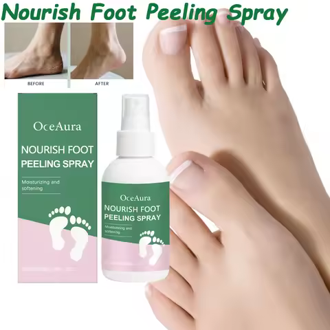 Foot Exfoliating Spray Callus Remover for Cracked Heels Moisturizing Remove Dead Skin Heel Drying Cr