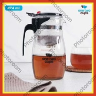 Glass Coffee Tea Pitcher Pitcher with Filter 874ml - TP-757