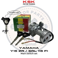 MAIN SWITCH SET KUNCI SUIS MOTORCYCLE YAMAHA Y15 Y15ZR / SRL115 FI Accessories