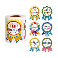250 Medal Stickers Children's Encouragement And Reward Stickers, Children Doing Well Reward Stickers