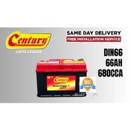 [ Installation Provided ] DIN66L  | LN3 ]Century Marathoner MAX| Car Battery Bateri Kereta |X70