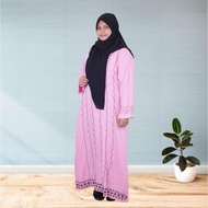 (KOD 25) SIZE L JUBAH PINK JUBAH MERAH JAMBU JUBAH LABUH JUBAH SULAM JUBAH MANIK JUBAH LABUH JUBAH P