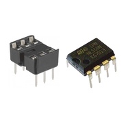 IC Timer 555 with Socket Number 555 with Base