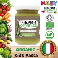 Little Pasta Organics™ Kids Organic Asparagus, Pea &amp; Broadbean Pasta Sauces [Made from finest local Italian ingredients]