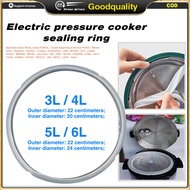 Silicone Rubber Cooker Lid Sealing Ring Electric Pressure Cooker for 4L 5L 6L Cooker Gaskets