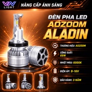 Genuine Aozoom Aladin Lights 65W LED Headlight Super Bright Cos Clear Phase Good Road Grip High Qual