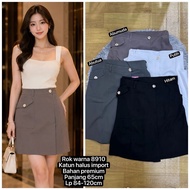 8910 color skirt Wanita