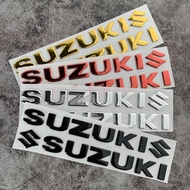 3D Epoxy Resin Sticker Suzuki Satria F150 GSX-R150 GIXXER 155 Burgman Street 125 EX Address 110/125 