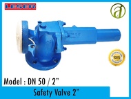 Safety  Valve หรือ Pressure Relief Valve (วาล์วระบายแรงดัน) ขนาด 2 นิ้ว