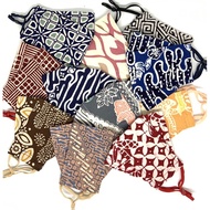 3D cloth mask / Premium 3D 3-ply batik mask Face mask Premium Batik mask/
