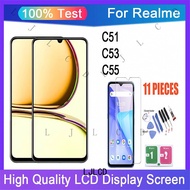 Original Realme C51 C53 C55 LCD Display Touch Screen Replacement