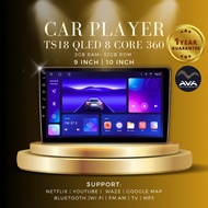 💥𝐑𝐄𝐀𝐃𝐘 𝐒𝐓𝐎𝐂𝐊 💥 [𝟐 𝐆𝐁 𝐑𝐀𝐌 + 𝟑𝟐𝐆𝐁 𝐑𝐎𝐌] 2023 Newest Generation TS18 Android Car Player 9”/10” INCH