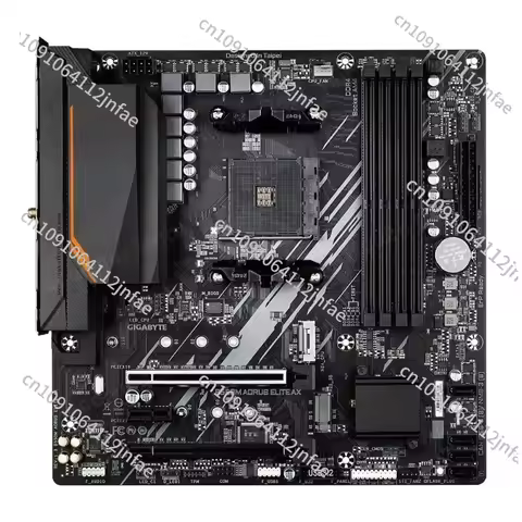 New B550M AORUS ELITE Motherboard Micro-ATX Socket AM4 For 5000 4000 3000 Series CPU Dual Channel DD