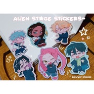 Alien Stage High School! AU stickers (5cm) ALNST