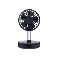 Kipas kecil lipat kipas dekstop USB yang dapat di isi ulang kipas kantor angin kencang mini senyap k