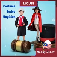 Kids Costume Judge Lawyer Magician Cosplay Costume Judge For Kids Boys Girl Carnival Party School Ca
