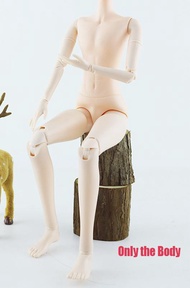 DGJLI ตุ๊กตาเด็กผู้ชาย1/3 BJD 60ซม. มีตา3D ร่างเปลือยผิวธรรมดาร่างกายชายโดยไม่ต้องแต่งหน้า21เคลื่อนย