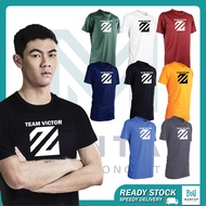 TEAM VICTOR X LEE ZII JIA SHIRT / BADMINTON JERSEY /  T-LZJ302 MALAYSIA LZJ LEE CHONG WEI RACKET BWF