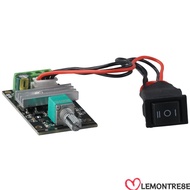 LEMONTREE PWM Speed, DC 3A 80W Motor Speed Regulator, Adjustable 6V 12V 24V 28V Controller PWM