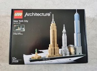 LEGO 21028城市樂高紐約天際線拼裝建築積木 兼容建築