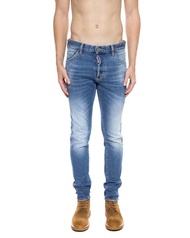 Dsquared² Chic Distressed Cool Guy Fit Men's Jeans Blue